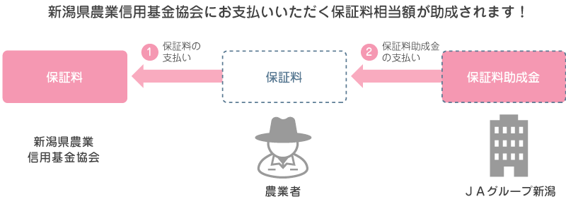 保証料助成のイメージ(一例)